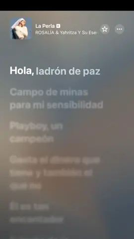 Hola #laperla #rosalia #lux #album #cancion 