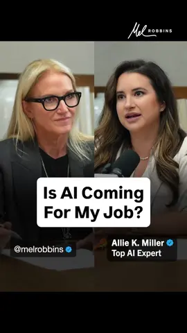 I'm new to learning about AI and honestly have been feeling overwhelmed by all the headlines and social media posts about it. Which is why I reached out to AI expert @Allie K. Miller to get her take on these headlines. She’s one of the world’s top voices in AI, and instead of focusing on fear, she’s showing how we can use this technology to make our work and lives easier - starting today. If you’re feeling overwhelmed by artificial intelligence or behind with technology, this brand new episode of The Mel Robbins Podcast with Allie K. Miller is for you. 🎧 “How to Use AI to Save Time, Make Money, and Simplify Your Life.” Listen now or watch on YouTube - search “The Mel Robbins Podcast AI.” #melrobbins #melrobbinspodcast #jobsearch #artificialintelligence