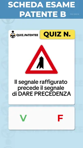 Quiz ufficiale patente B 2025 🚦 Quanti errori hai fatto? Vuoi altri quiz completi? Li trovi sul mio canale YouTube! #quiz #patente #patenteb #patentediguida #autoscuola #quizpatente #quizpatenteufficiale #quizpatenteb #trucchipatente #teoriapatente