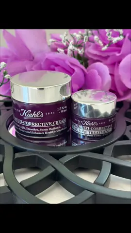 @kiehls  * Kiehl's Since 1851  Super Multi-Corrective Anti-Aging Face and Neck Cream https://go.shopmy.us/p-30167546 *  What it is:  A supercharged face and neck cream clinically shown to visibly reduce wrinkles, even skin tone, and smooth skin‘s texture. Skin Type: Normal, Dry, Combination, and Oily  Skincare Concerns: Fine Lines and Wrinkles, Dullness, and Uneven Texture  Formulation: Cream Highlighted Ingredients: - PhytoMimetic Vitamin A: Reduces the look of wrinkles.  - Chaga Mushroom: Targets melanin overproduction, helping skin appear more even-toned.  * - Hyaluronic Acid: Visibly hydrates and smooths skin‘s texture. *  * Kiehl's Since 1851  Super Multi-Corrective Anti-Aging Eye Cream with Collagen Peptide https://go.shopmy.us/p-30167673 *  What it is:  A clean, anti-aging eye cream with niacinamide and collagen peptide that targets all four eye zones: the browbone area, eyelid, crow's feet, and under-eye.  Skin Type: Normal, Dry, Combination, and Oily  Skincare Concerns: Fine Lines and Wrinkles, Loss of Firmness and Elasticity, and Dark Circles Formulation: Lightweight Gel Highlighted Ingredients: - Niacinamide: Visibly reduces fine lines and wrinkles while brightening the under-eye area. - Collagen Peptide: Supports skin’s natural collagen while visibly improving crow’s feet. Ingredient Callouts: This product is vegan and comes in recyclable packaging. * What Else You Need to Know: This anti-aging eye cream is clinically shown to visibly lift, smooth, depuff, and brighten the eye area to address visible signs of aging around the browbone, eyelid, crow's feet, and under-eye. This fast-absorbing, lightweight, non-greasy gel formula can be easily applied under makeup.  * #Kiehls #KiehlsSince1851 #KiehlsSkincare #SuperMultiCorrectiveCream #AntiAgingSkincare               