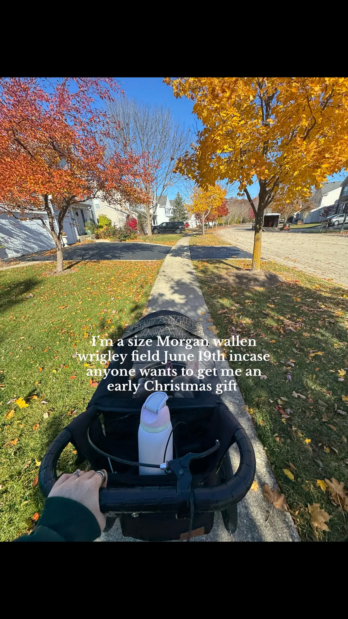 I have to go to this concert, whose in?  #morganwallen #wrigleyfield #christmasgiftideas 