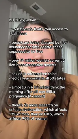 Everyone deserves access to basic healthcare  #womenshealth #healtheducation #research #nurx #birthcontrol 