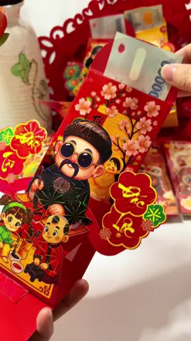 Combo 6 Bao Lì Xì 3D PopUp Cao cấp tết 2026 #lixi #lixitet2026 #baolixi #xuhuong #phukientrangtritet 