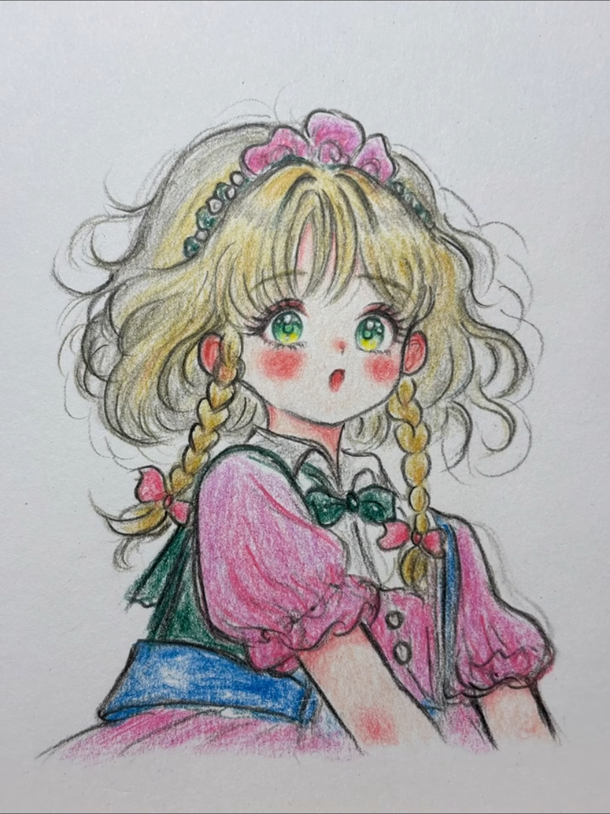 lovely #LearnOnTikTok #paintwithme #vẽtranh #painting #drawing 