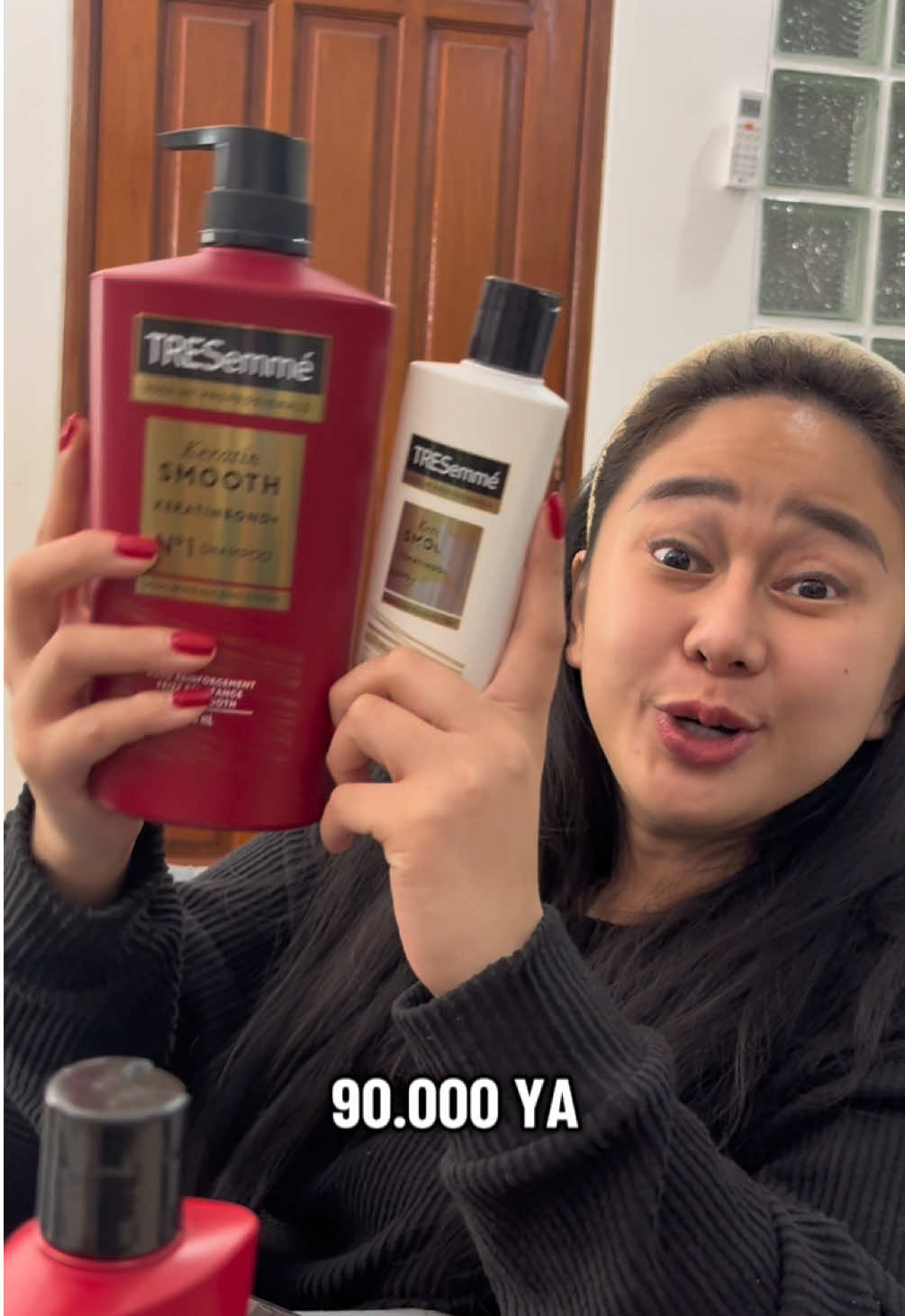 Siapa mau tresemme cuman 90rb an? Join live gua besok