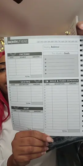 Bill Payment Tracker - Spiral  CLICK THE CART 🛒🛍 #TikTokShopBlackFriday #TikTokShopCyberMonday#TikTokShopCreatorPicks#TikTokShopfalldealsforyou #GrandOpeningBFCM   