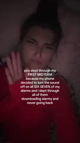 @Alarmy is saving me and my midterms🫢 #college #ucla #midterms #collegelife #alarm 