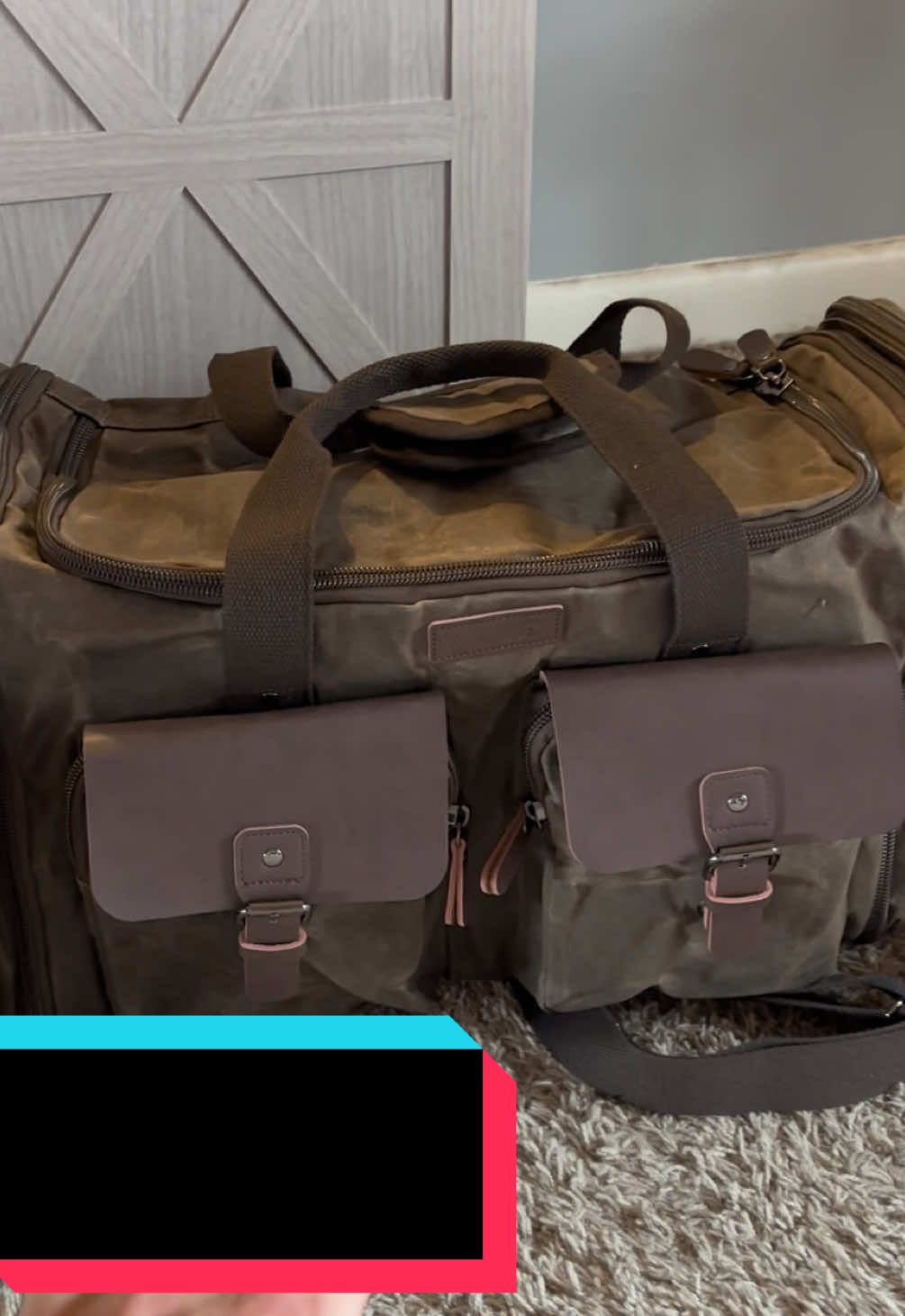 Travel in rugged style with the Wildroad Duffle Bag for Men. Crafted from waterproof waxed canvas with genuine leather accents, this durable weekender bag is built for both adventure and everyday use. Featuring multiple exterior pockets, a spacious main compartment, and a removable shoulder strap, it offers the perfect balance of function and sophistication. Ideal for overnight trips, gym sessions, or weekend getaways, this vintage-inspired duffle combines timeless looks with modern practicality. #Wildroad #DuffleBag #LeatherWeekender #TravelGear #CanvasBag   