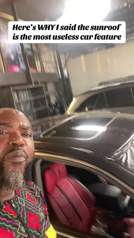 Everyone loves a sunroof until they realize it’s just vibes and no value 😅 Here’s why I said it’s the most useless feature inside a car. #CarTalk #CarTips #AutoFacts #MechanicTalk #NigeriaCars  