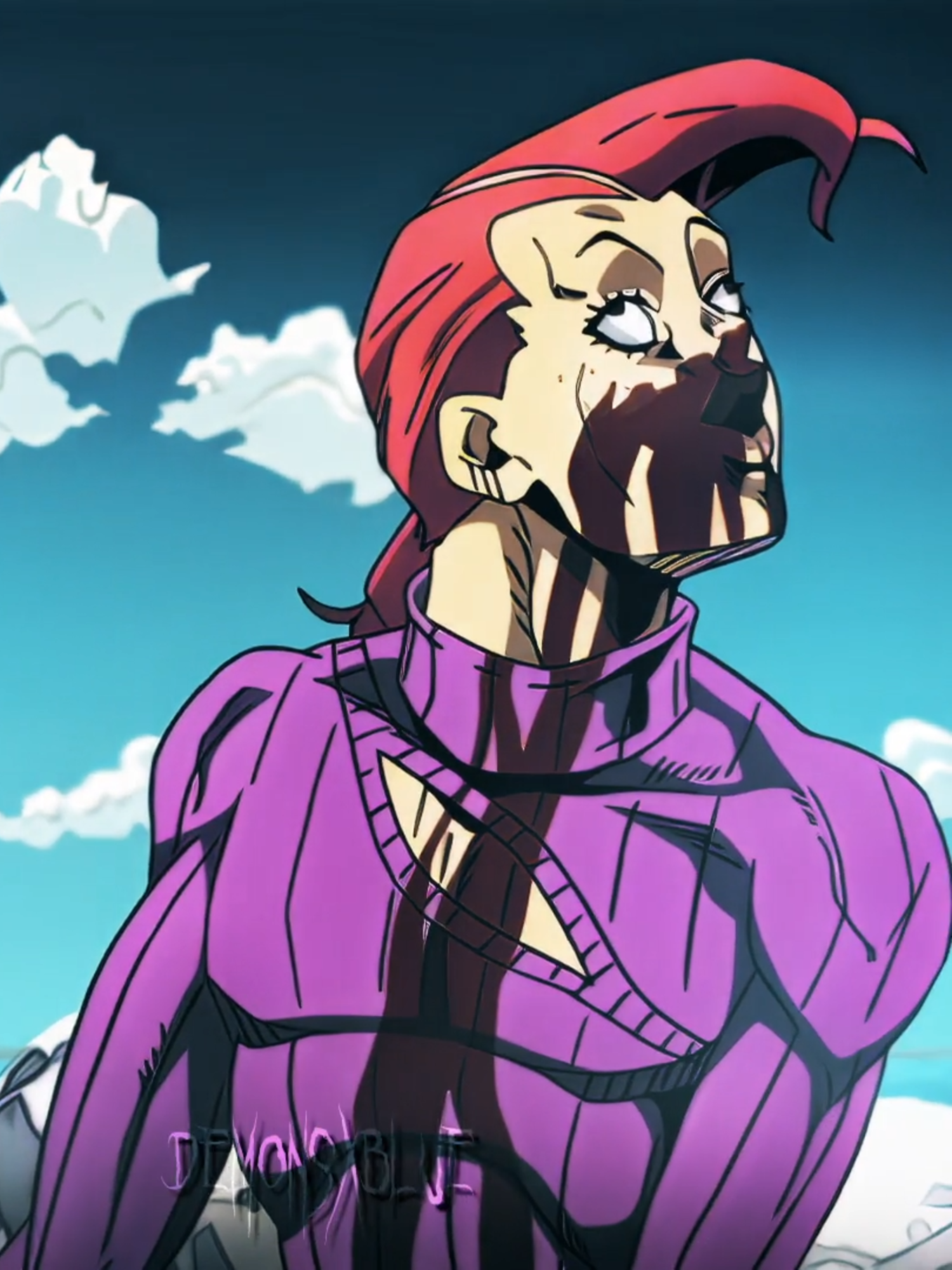 Doppio and Diavolo share the same body but have completely different personalities. This situation represents a condition known as Dissociative Identity Disorder (DID), formerly called multiple personality disorder. People with DID have two or more distinct identities that control their behavior at different times. Each personality may have its own memories, emotions, and ways of thinking. The disorder is often caused by severe childhood trauma, leading the mind to split as a way to protect itself. In the series, Doppio is kind, nervous, and innocent, while Diavolo is cruel, confident, and violent. Although exaggerated for dramatic effect, their relationship illustrates how DID can cause a person to live with separate and conflicting parts of themselves. #doppioedit #doppio #diavoloedit #diavolo #jojoreference #goldenwind #jjba #jojoedit #jojosbizarreadventure