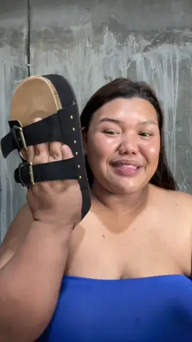 Gandaaa instant tangkad ka takaga sa sandals nato .