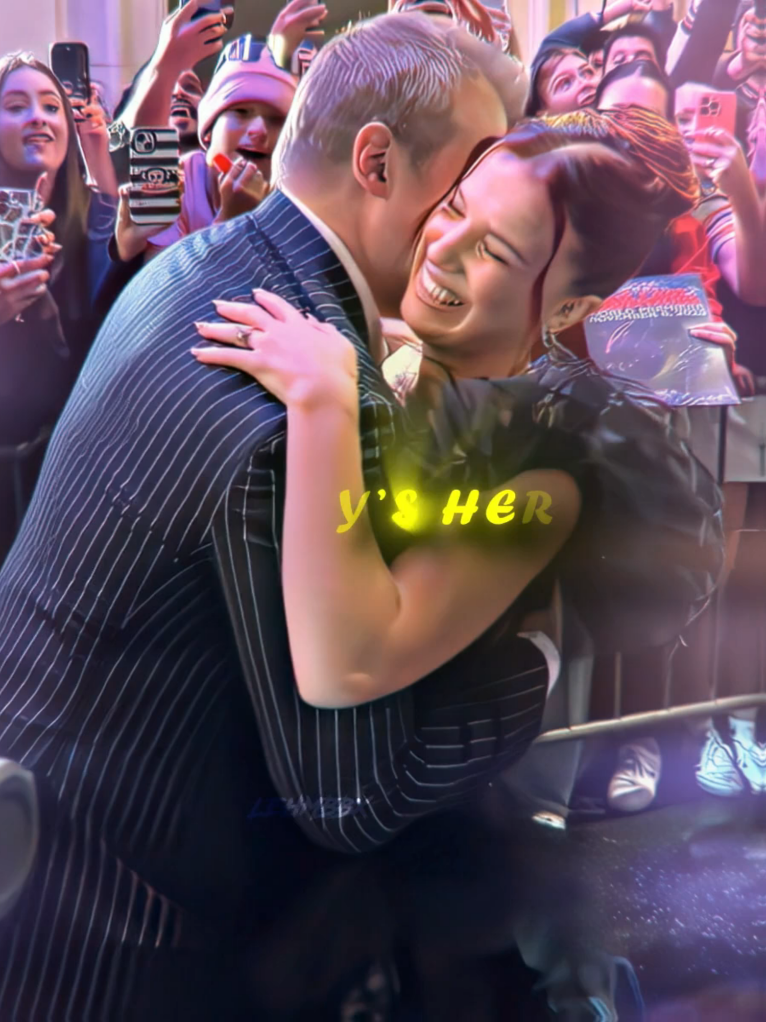 f#ck the rumors! MY HOPPER FAMILY IS WELL!   #milliebobbybrown #davidharbour #millieanddavid #strangerthings #elevenhopper #jimhopper #lehmbbx