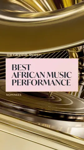 Congratulations 2026 #GRAMMYS Best African Music Performance nominees: 🎵 @Burna Boy - 
