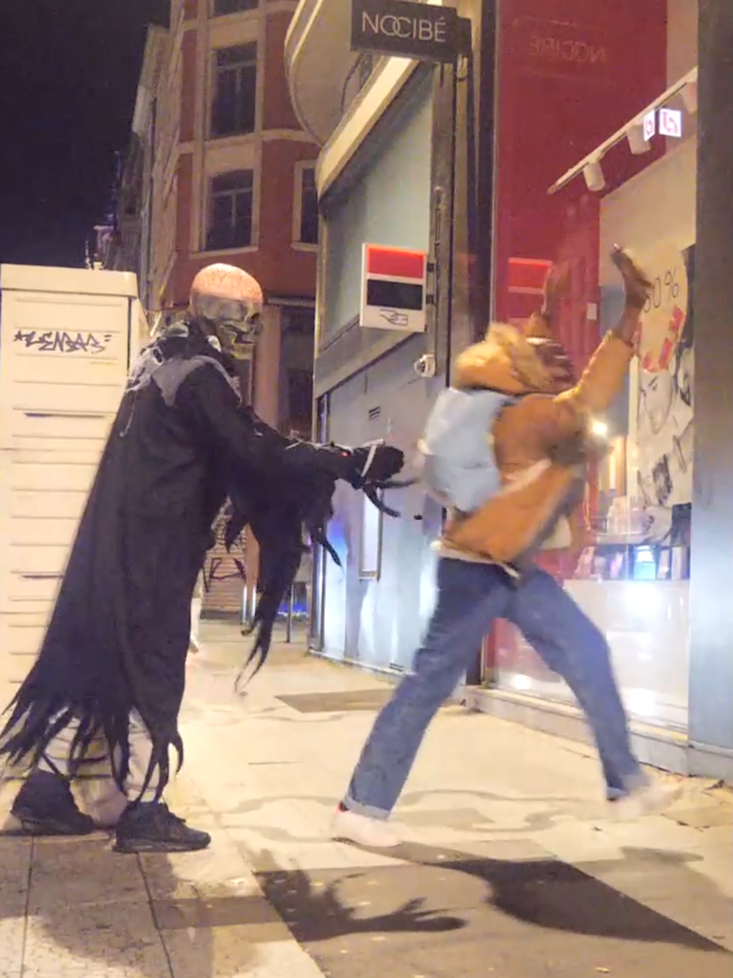 The Grim Reaper in the Streets Halloween Prank! #halloween