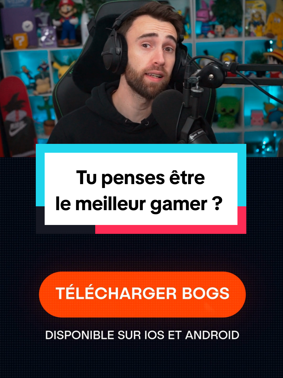 Tu penses être le meilleur gamer ? Prouve-le sur BOGS, l’app qui te permet de monétiser tes compétences sur ton jeu vidéo préféré. Télécharge maintenant @BOGS - lien en bio #gaming #fortnite #publicite 