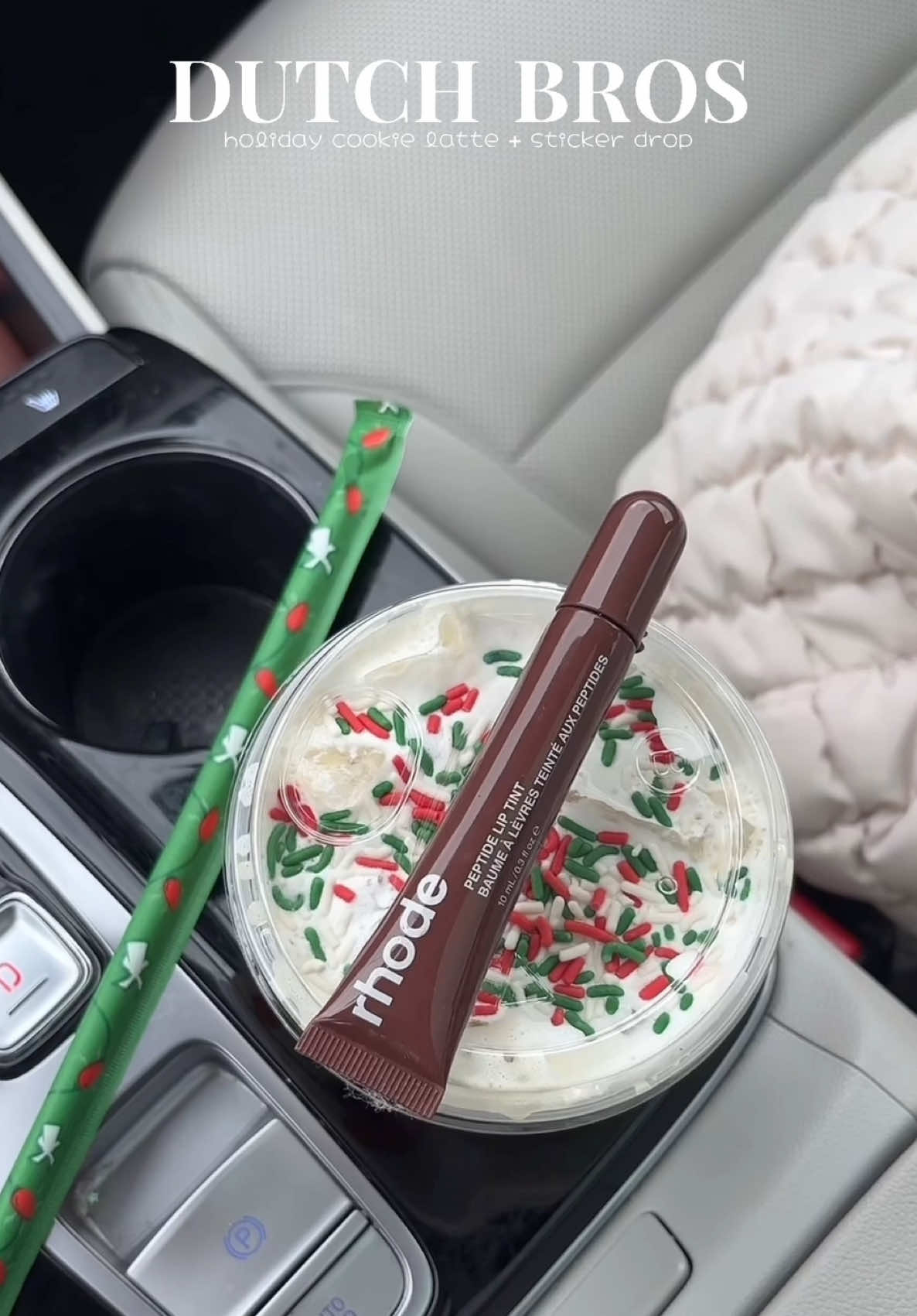 dutch bros holiday menu🎄 holiday cookie latte #dutchbros #dutch #holidaymenu 