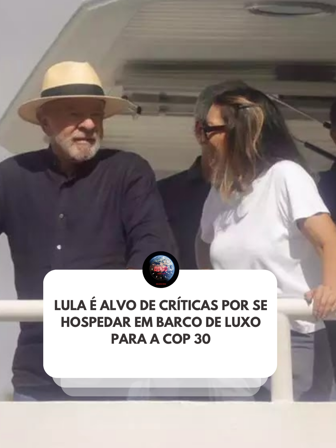 A decisão do presidente Luiz Inácio #lula da Silva de se hospedar em um iate particular durante a Conferência das Nações Unidas sobre Mudanças Climáticas (COP30), em Belém (PA), gerou polêmica no Brasil. A equipe do presidente teria descartado o uso de um navio da Marinha, inicialmente oferecido, por considerá-lo 