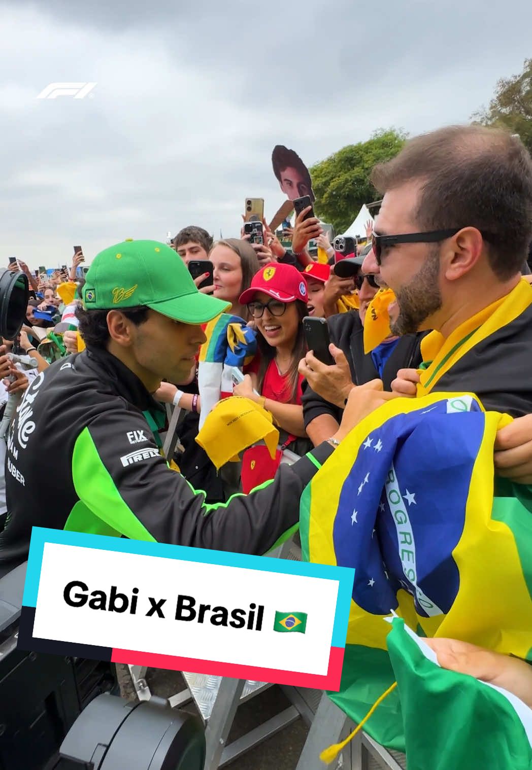 take it all in @Gabriel Bortoleto 🥹 you’re home 🇧🇷 @Stake F1 Team KICK Sauber #f1 #brazilgp #interlagos #gabrielbortoleto 