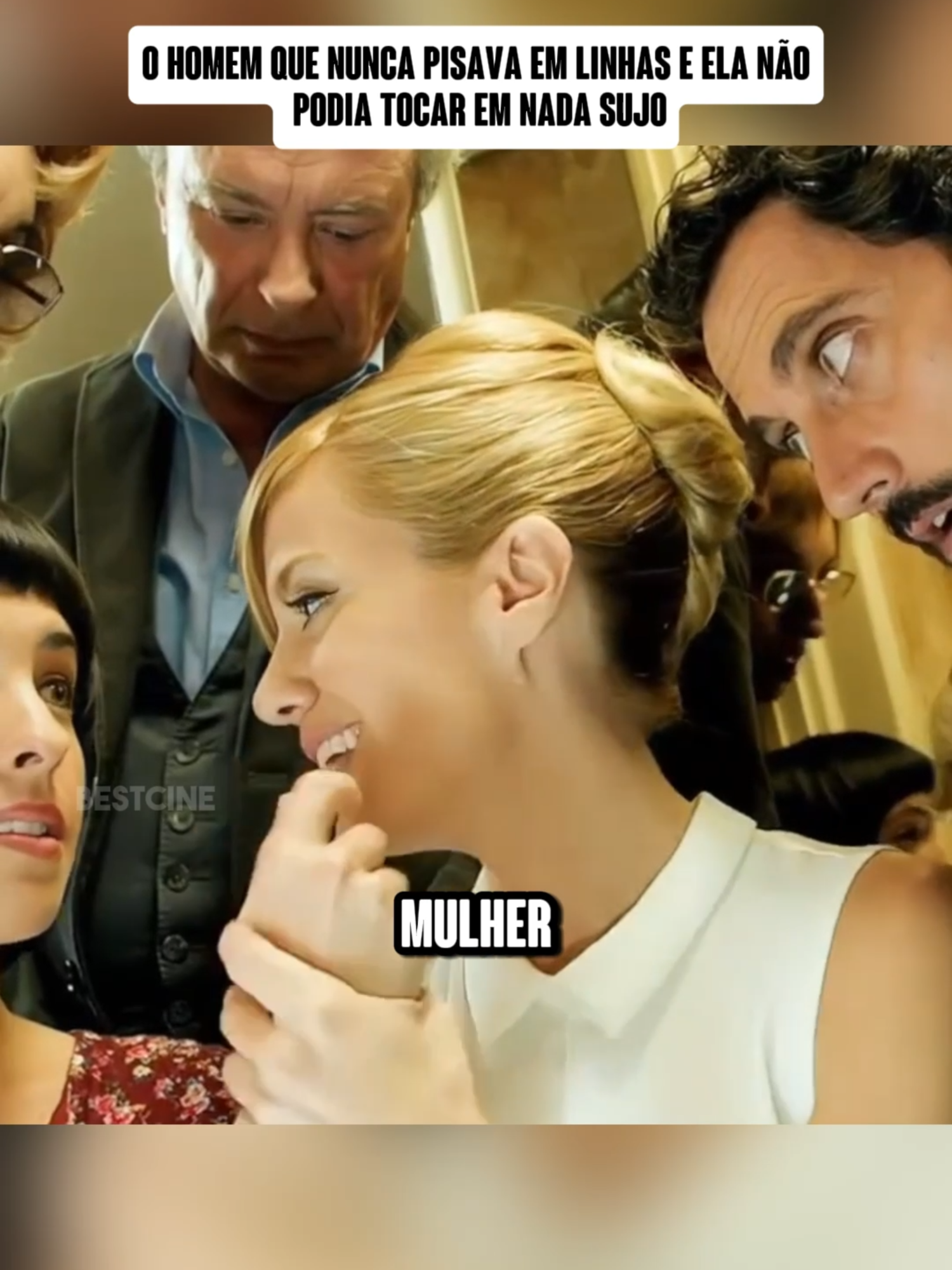 O Homem Que Nunca Pisava Em Linhas E Ela Não Podia Tocar Em Nada Sujo #filme #series #netflix #viral