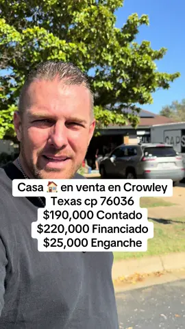 Casa en venta en Crowley Texas #crowley #casas #dallas #fortworth #fyp 