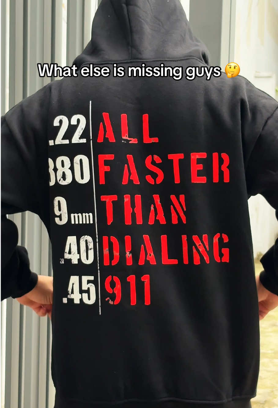 Comment below let me know 😎 #hoodie #guns #2a #funnyshirt #menswear 