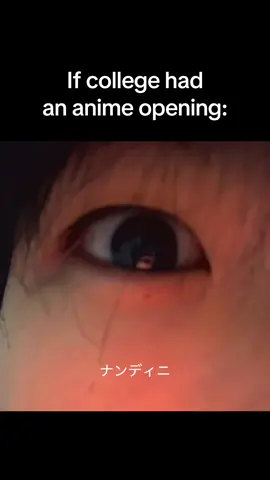 College the anime Opening 1 #anime #Running #funny #animetiktok #fyp 