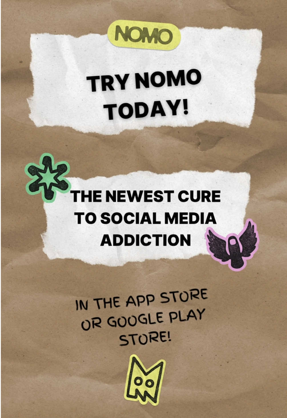Saving up my NOMO moments in-app to score some concert tickets, so I challenged myself to 1hr or less of screentime all week — here’s what I did with my free time :) #yesnomo #nomo #digitaldetox #socialmediadetox #freethethumb 