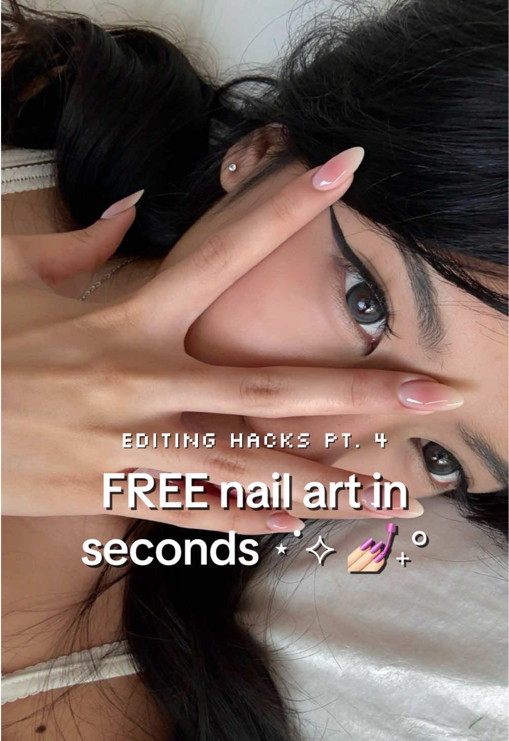 couldn’t get your nails done in time for the photo? ungatekeeping my hack: @BeautyPlusApp  ⸜(｡˃ ᵕ ˂ )⸝♡ #nailart #beautyplus #photoediting #nailinspo #newnails 
