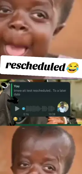 test rescheduled, school is not for the weak #universitylife #notfortheweak 