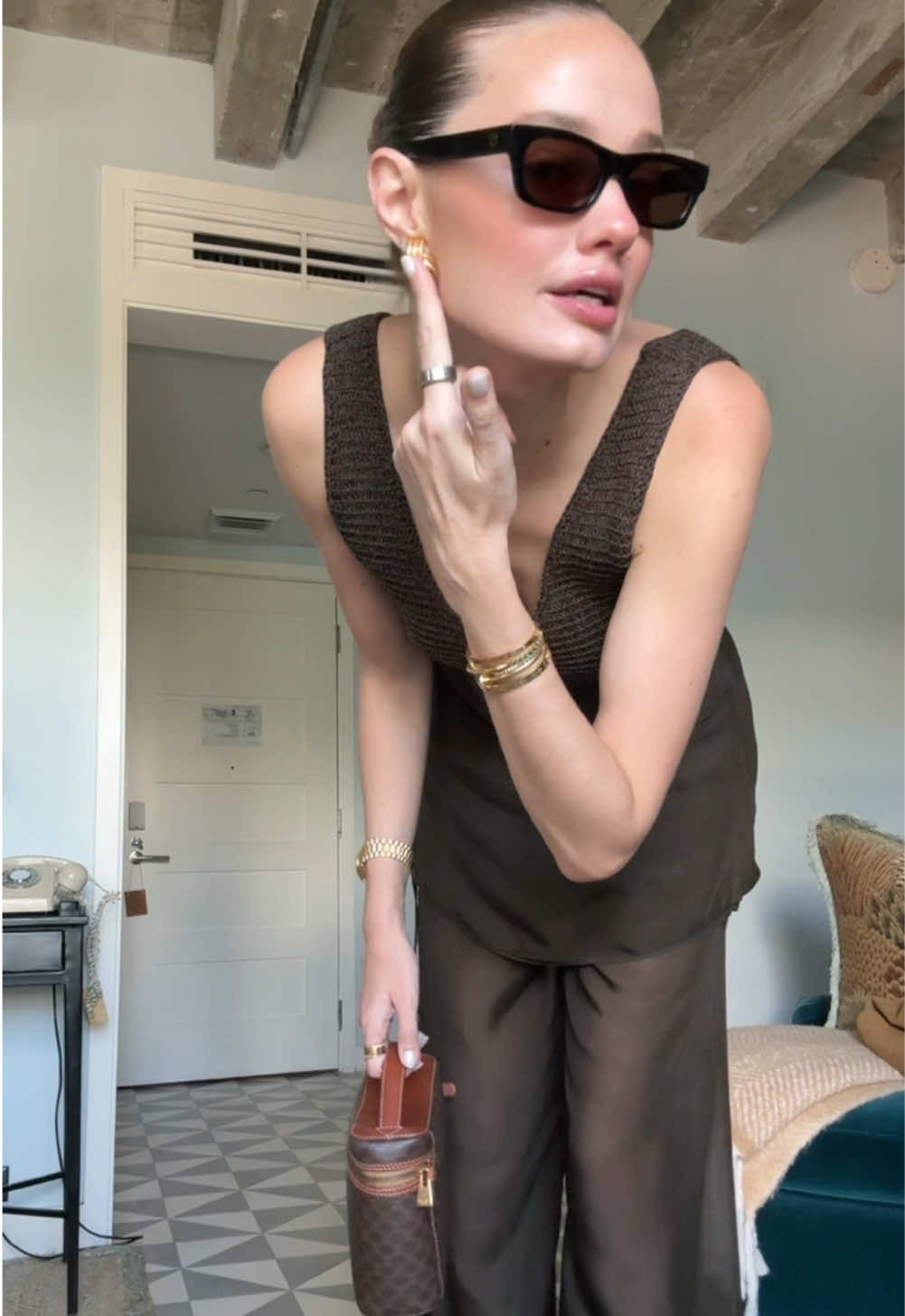 love a monochromatic look 🤍 @Massimo Dutti #OOTD #fitcheck #monochromaticoutfit #outfit #miami 