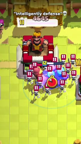 I have intelligently enemies💀 #clashroyale #foryou #fyp #viral 