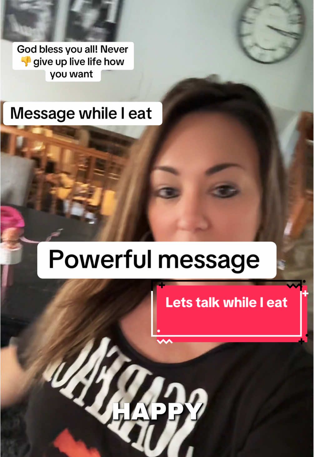 Powerful message while I eat before I go to the gym! I had a long time subscriber/ follower ask what I eat in the morning #powerfulwords 