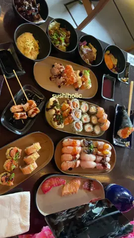 sushiholic, todo um vício 🍣🍱 #sushiholic #sushi #riodejaneiro #fyp #foryou 