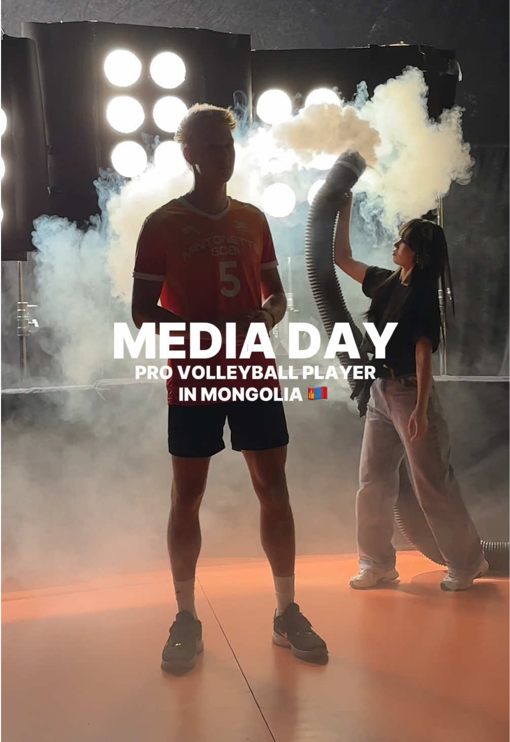 media day as a pro volleyball player in Mongolia 🇲🇳 #volleyball #athlete #dayinmylife #dayinthelife #Vlog 
