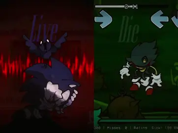 Two Sides of The same Coin.. My Personal Favorite.. #sonicexe #sonicexefnf #sinksonic #moribund #outcomememories 
