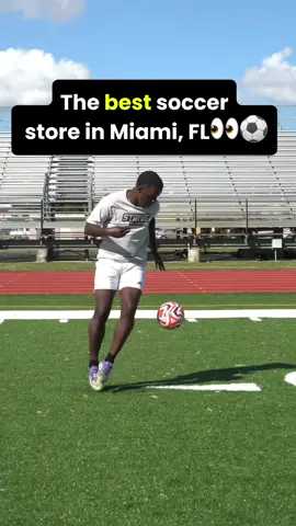 Have you been to this soccer store in Miami, Florida before? CRAZY UNDERRATED!! ⚽️✅ #fyp #Soccer #football #skill #tutorial 