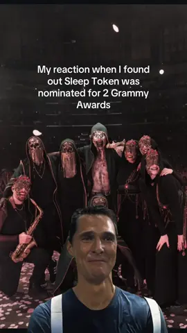 they deserve every bit of love and recognition. also, sorry the meme covers II 😂 so proud of them. i know i am not a part of it, but i can’t help but feel so much pride for how far they’ve come. #sleeptoken #sleeptokenworship #sleeptokenband #grammys #metal 