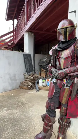He wasn’t prepared  #mandalorian #cosplay #starwars #couple #relatable 