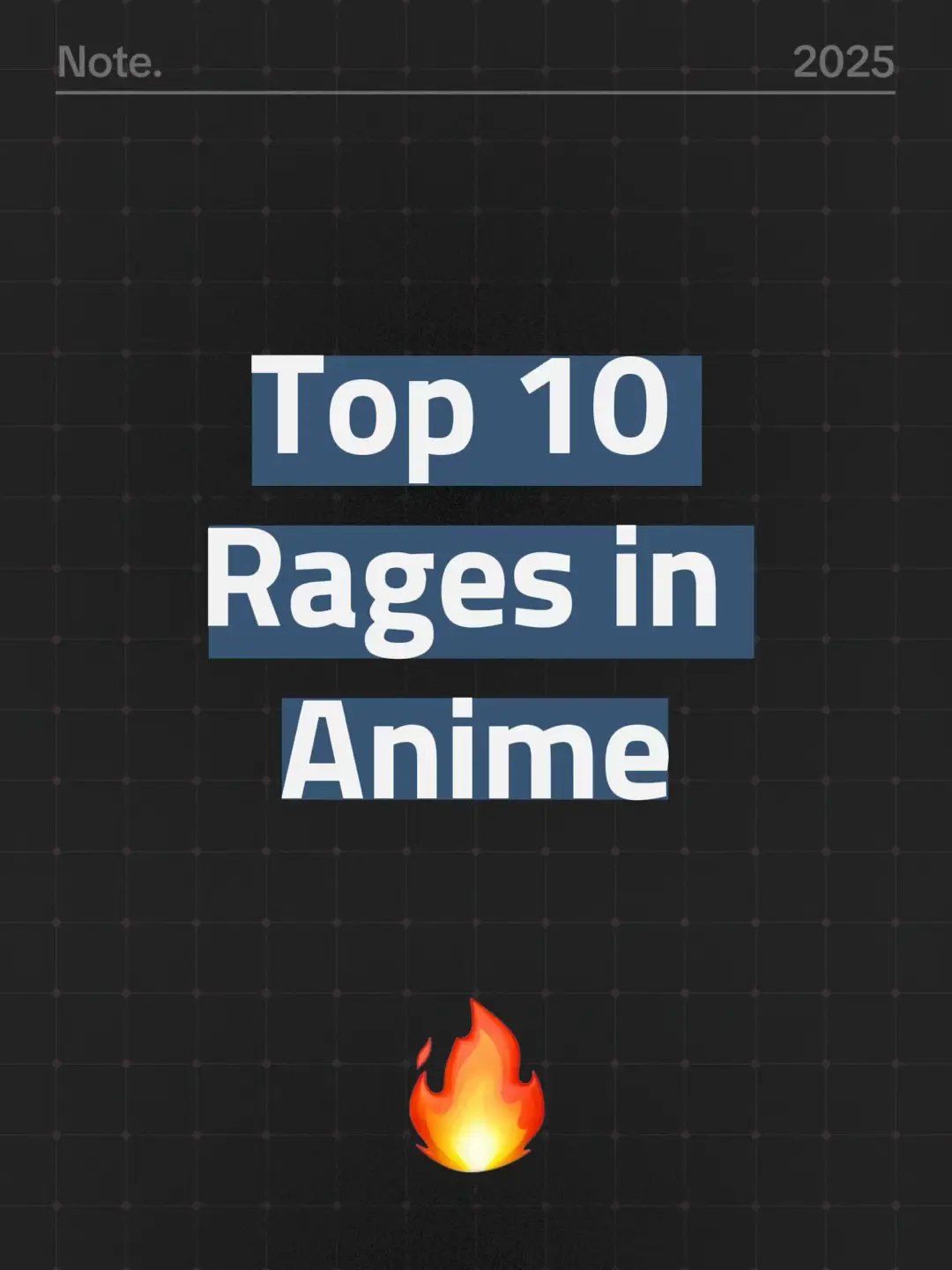 #animefyp #rage #fyp #top10 #peak 