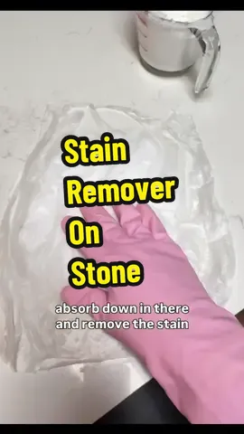 Removing syain from quartz or stone counters #stonecountertops#TikTokShopBlackFriday #TikTokShopCyberMonday
