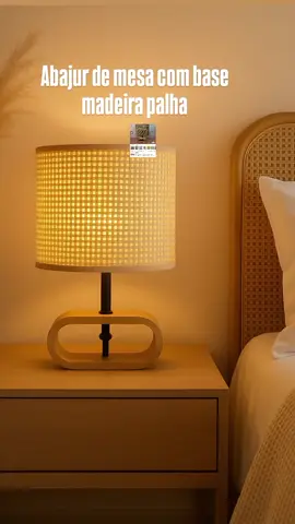 abajur de mesa 🛋️ #abajur #creatorsearchinsigh #quartocasal #dicasdecasa #bambu 