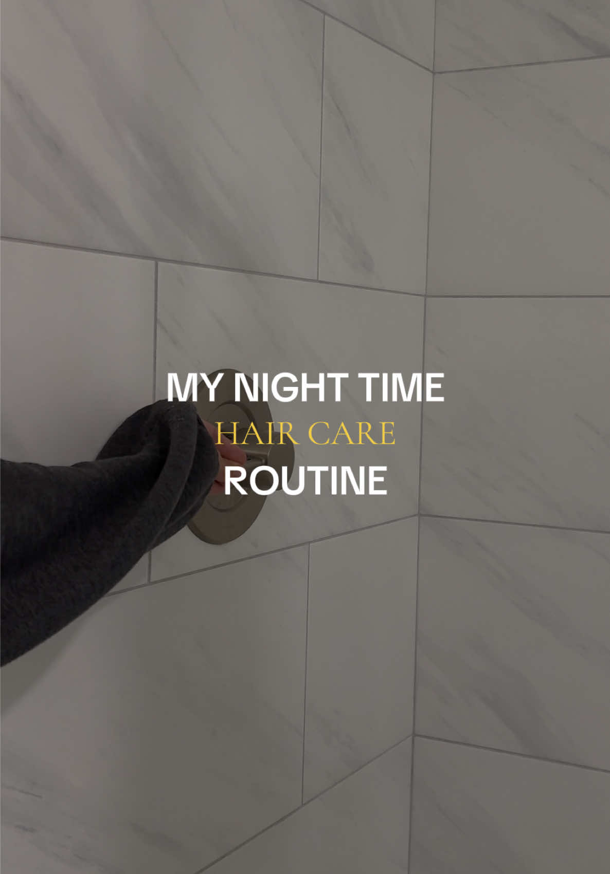 always LOVE having a routine … especially when it comes to my hair care! here’s my nightly routine🫰🏻💛 #ShedPartner @ShedRx