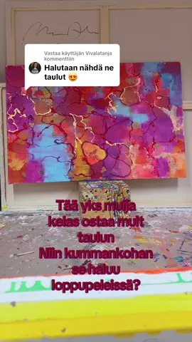 Vastaus käyttäjälle @Vivalatanja #abstractart #painting #famousartist 