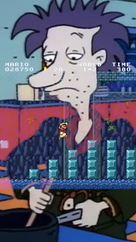 Making chocolate pudding at 4 ‘o clock in the morning because I’ve lost control of my mushroom kingdom. #rugrats #remix #supermario #supermariobros #mashup  