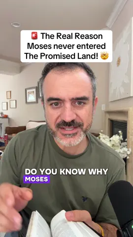 The reason why Moses did not enter the promise land may be deeper than you think… #B#BibleJ#JesusGod