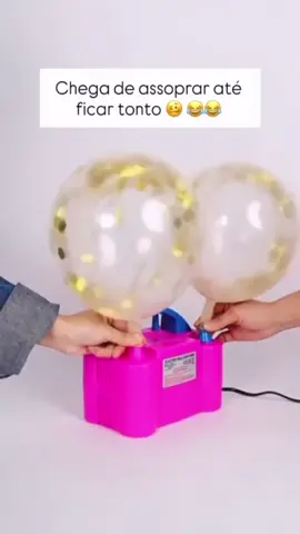 Inflador Elétrico de Balões Bexigas 110v/220v Festa Ornamentação Bomba de Encher Bola de Festas  👉link do produto na Bio 🔗