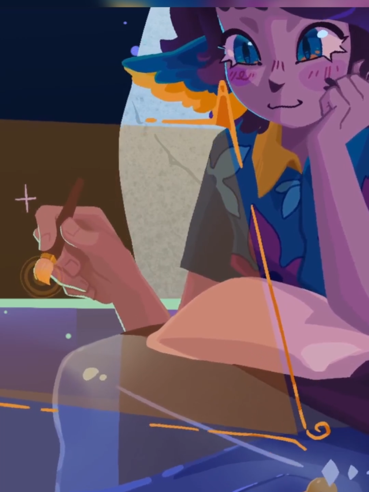 This model will debut on 7:30est / 12:30gmt on nov 29/30 https://www.twitch.tv/hareryuu Feel free to check it out! #vtuber #live2d #live2dcommission #vtubercommissions