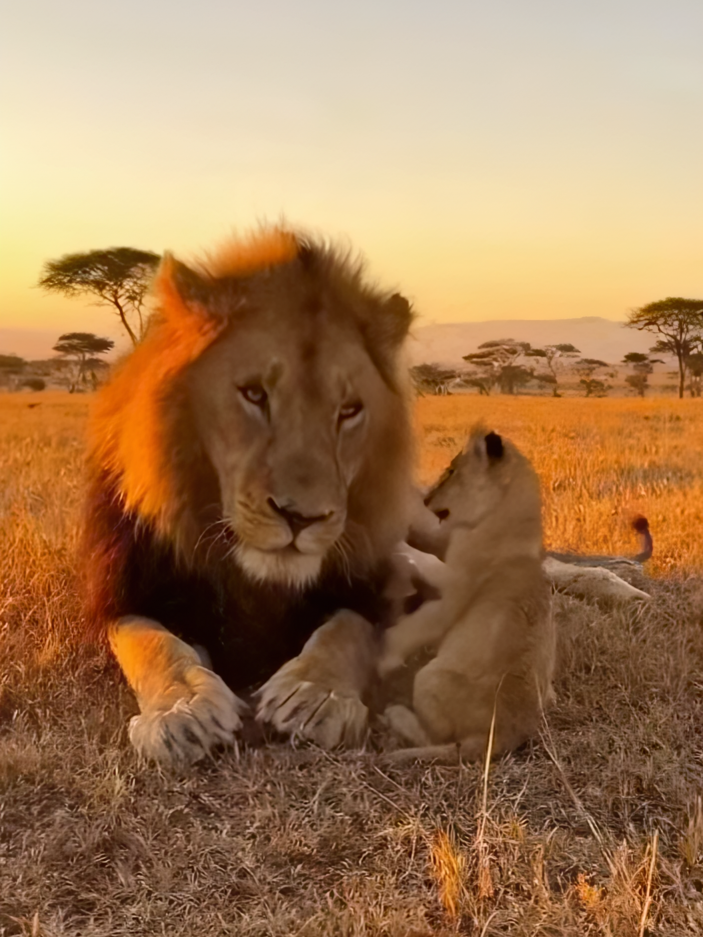 PRIDE PARENTING The Lioness Showed Him Who's Boss. 👑 (Father in Shock)