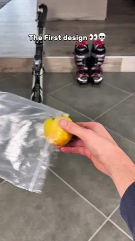 First design vs last design 🤭❄️ #skiing #skitok #viralvideo #reels #shinpain 