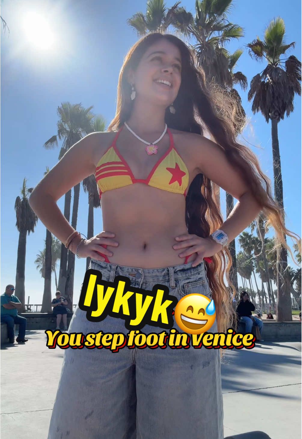 The first time I went to Venice I was 12 and I’ll never forget covering my nose and mouth cause Ithought my head was gonna be in the clouds😂 #venice #socal#venicebeach#losangeles#iykyk